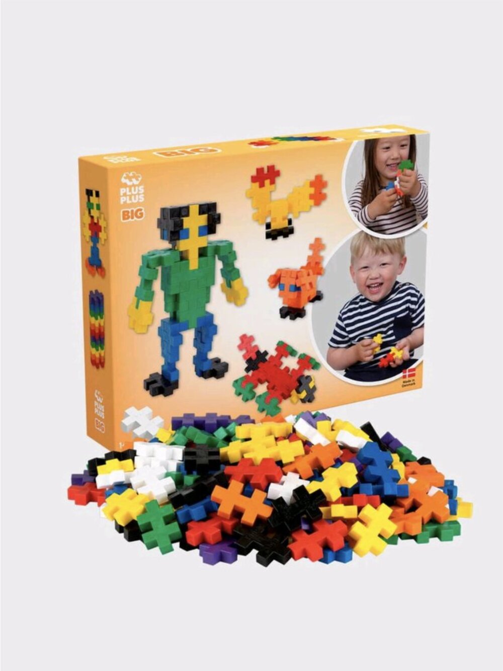 [NEW] PLUS-PLUS Big Basic Mix Building Set, 150 Pieces (Age 1+, Made in Denmark)